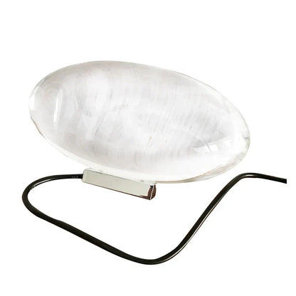 Avelena | Kristall-LED-Tischlampe "Auge des Himmels" – Italienische Designer-Nachttischprojektorlampe für Wohn- und Schlafzimmerdekoration