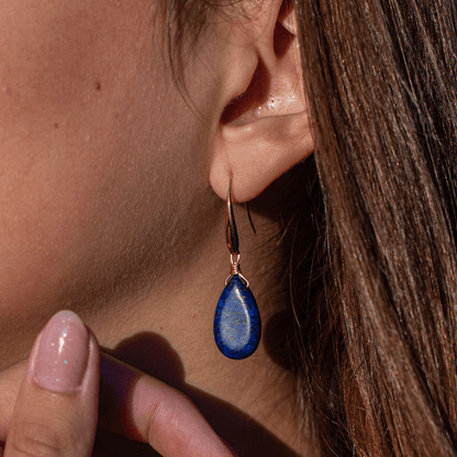 Avelena | Ohrringe Tiefblau Lapis Träumer Schmuck