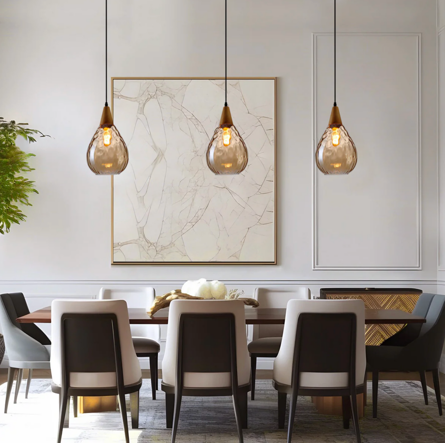 Avelena | Einzelner Anhänger aus Obsidian Intensives Licht