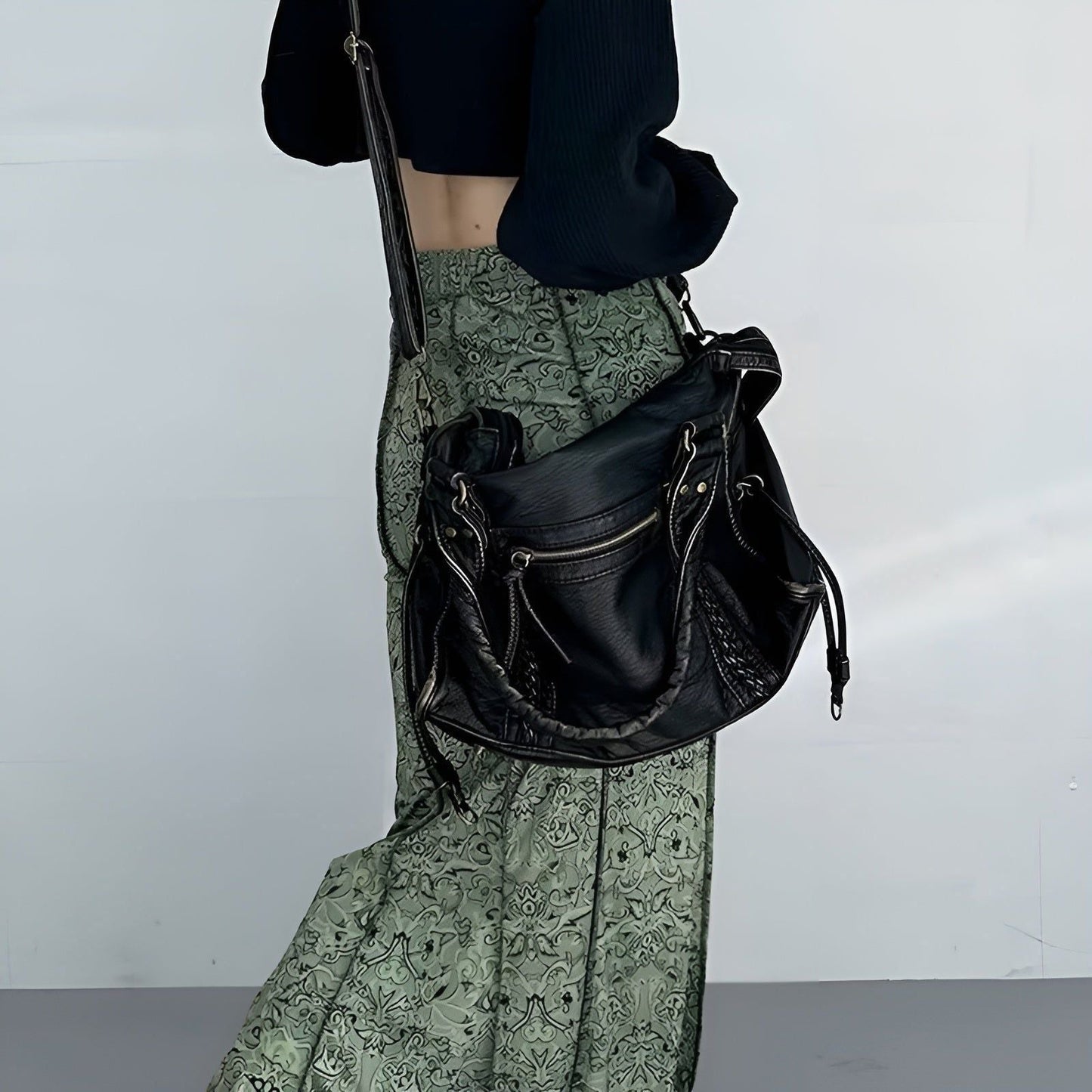 Avelena | Echtes Leder Schultertasche – Elegante & Strapazierfähige Handtasche für die Arbeit und den Alltag