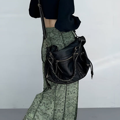 Avelena | Echtes Leder Schultertasche – Elegante & Strapazierfähige Handtasche für die Arbeit und den Alltag