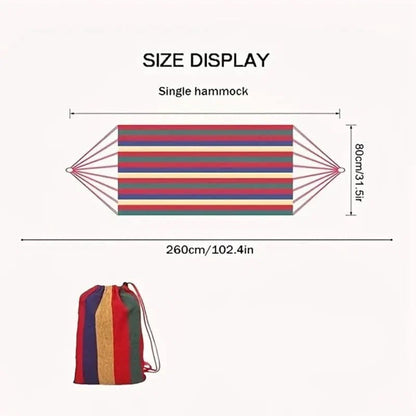 Avelena | Tragbarer Canvas-Hängestuhl für drinnen & draußen