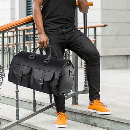 Avelena | Travel Duffel Bag Leather Carry On Luggage