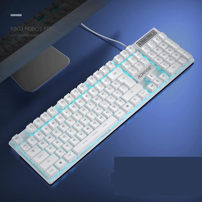 Avelena | Verkabelte Gaming Mechanische Hinterleuchtete Tastatur