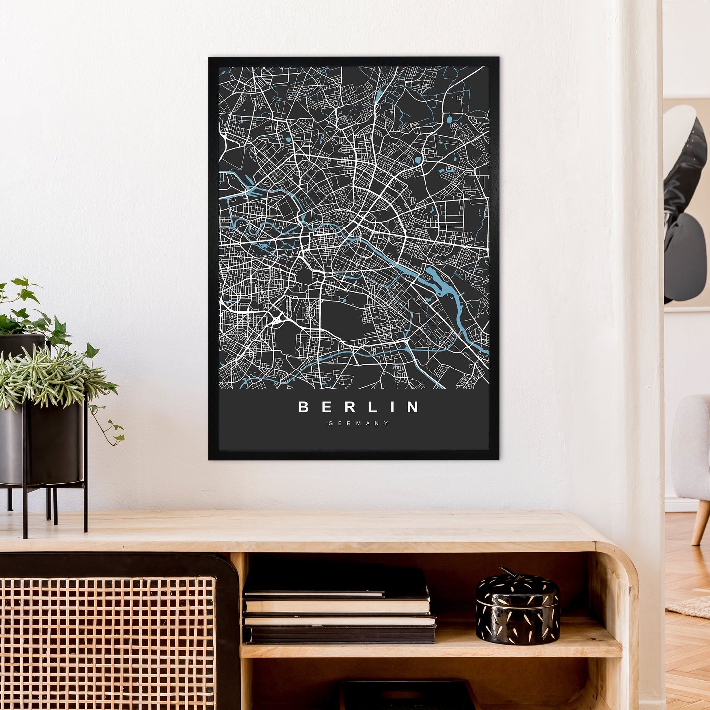 Avelena | Berlin Kunstdruck von UrbanMaps