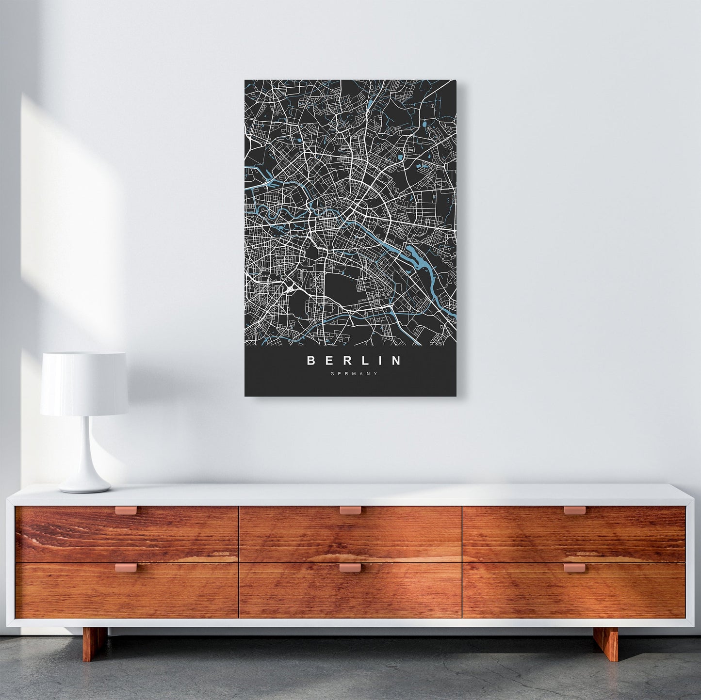 Avelena | Berlin Kunstdruck von UrbanMaps