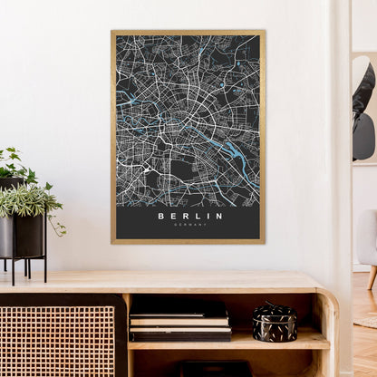 Avelena | Berlin Kunstdruck von UrbanMaps