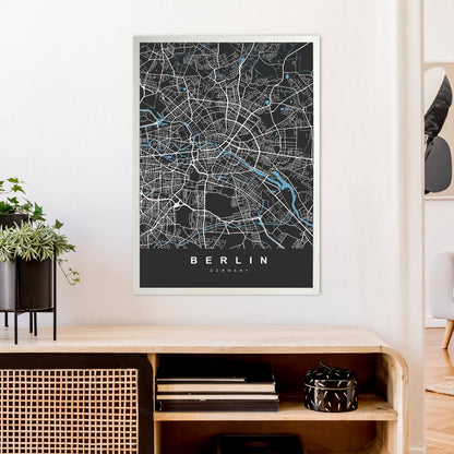 Avelena | Berlin Kunstdruck von UrbanMaps