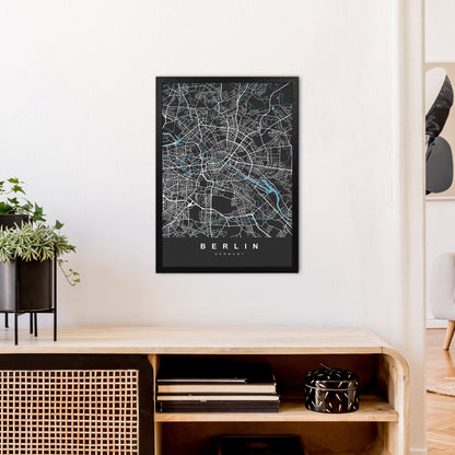 Avelena | Berlin Kunstdruck von UrbanMaps