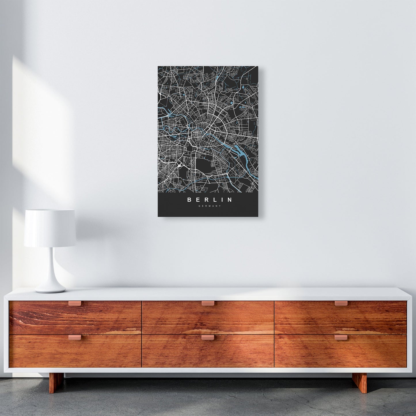 Avelena | Berlin Kunstdruck von UrbanMaps