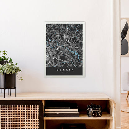 Avelena | Berlin Kunstdruck von UrbanMaps