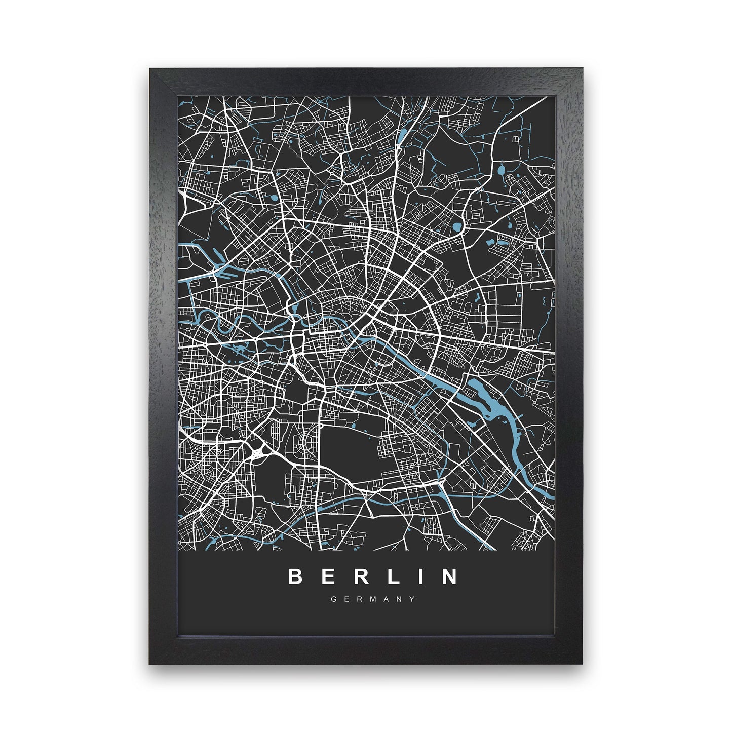 Avelena | Berlin Kunstdruck von UrbanMaps