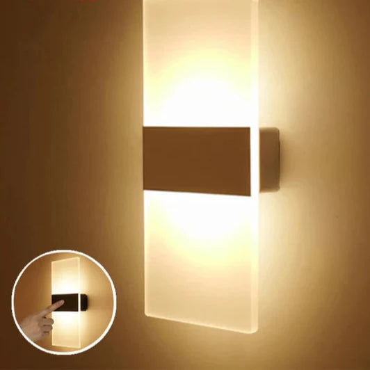 Avelena | Usb Aufladbare Led Wandleuchte mit Berührungssensor