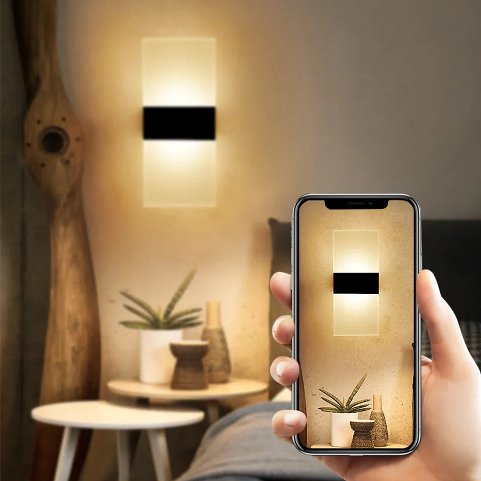 Avelena | Usb Aufladbare Led Wandleuchte mit Berührungssensor