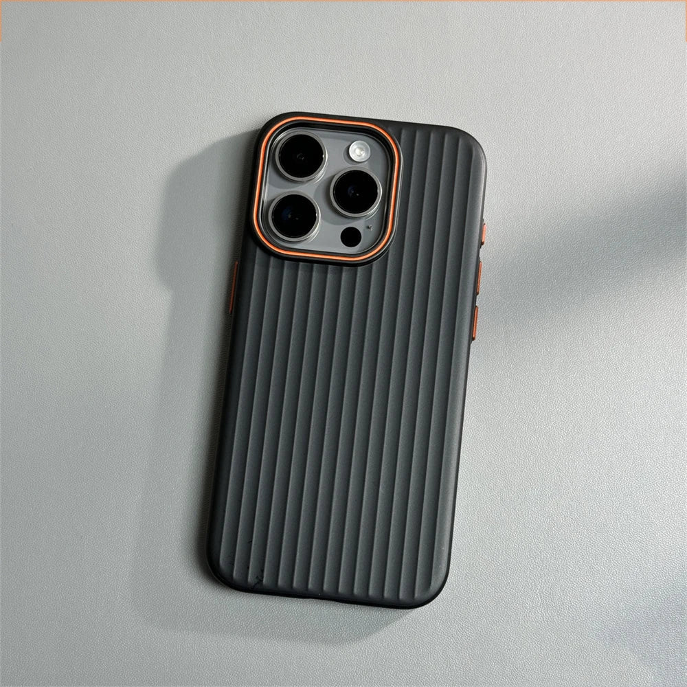 Avelena | Ultradünne Wellpappen-Matte Shockproof-Hülle für iPhone