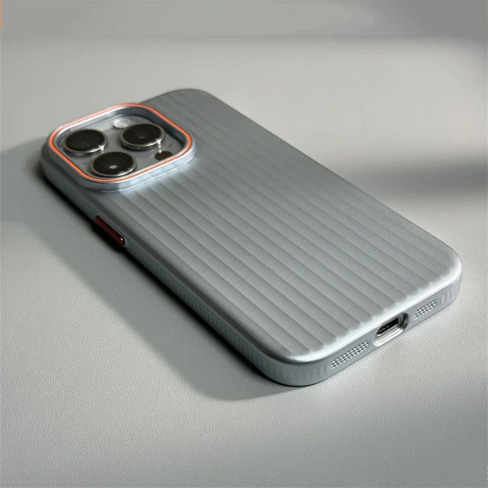 Avelena | Ultradünne Wellpappen-Matte Shockproof-Hülle für iPhone