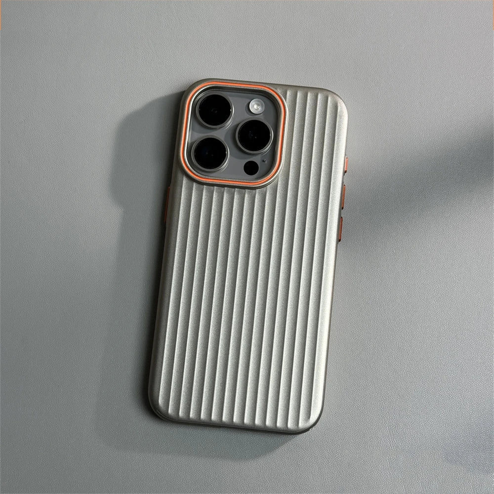 Avelena | Ultradünne Wellpappen-Matte Shockproof-Hülle für iPhone