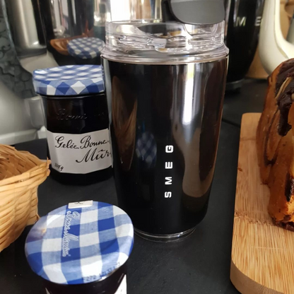 Avelena | LuxeTherm Eleganter Edelstahl-Thermo-Reisebecher – 500ml Isolierte wiederverwendbare Tasse für heiße und kalte Getränke