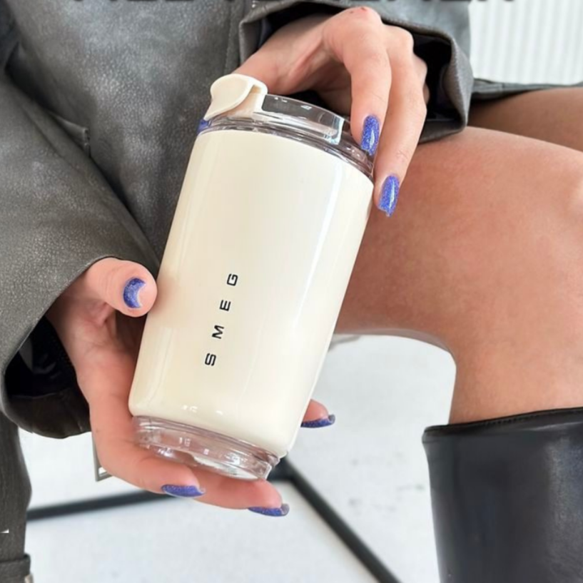 Avelena | LuxeTherm Eleganter Edelstahl-Thermo-Reisebecher – 500ml Isolierte wiederverwendbare Tasse für heiße und kalte Getränke