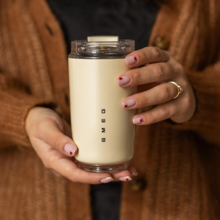 Avelena | LuxeTherm Eleganter Edelstahl-Thermo-Reisebecher – 500ml Isolierte wiederverwendbare Tasse für heiße und kalte Getränke