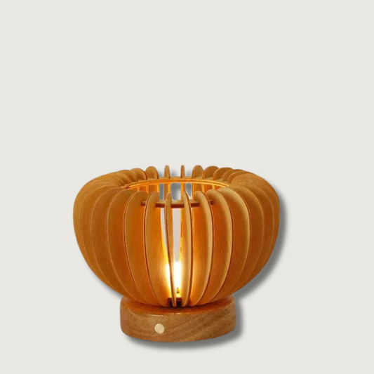 Avelena | WoodFlex - Flexible Holz Tischlampe