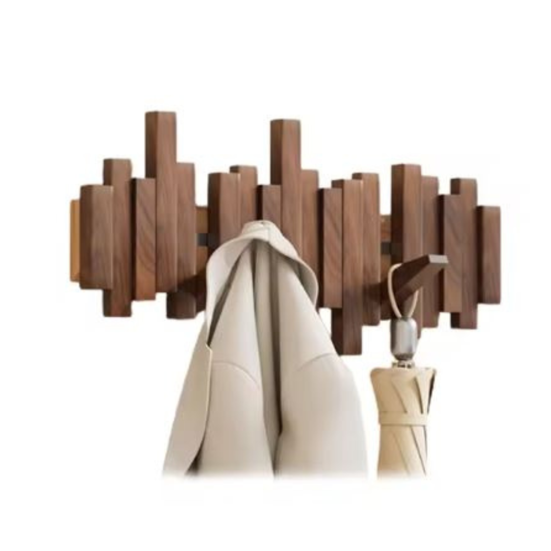 Avelena | Glidehold Garderobe Wandmontierter Organisator Kåpe Rack