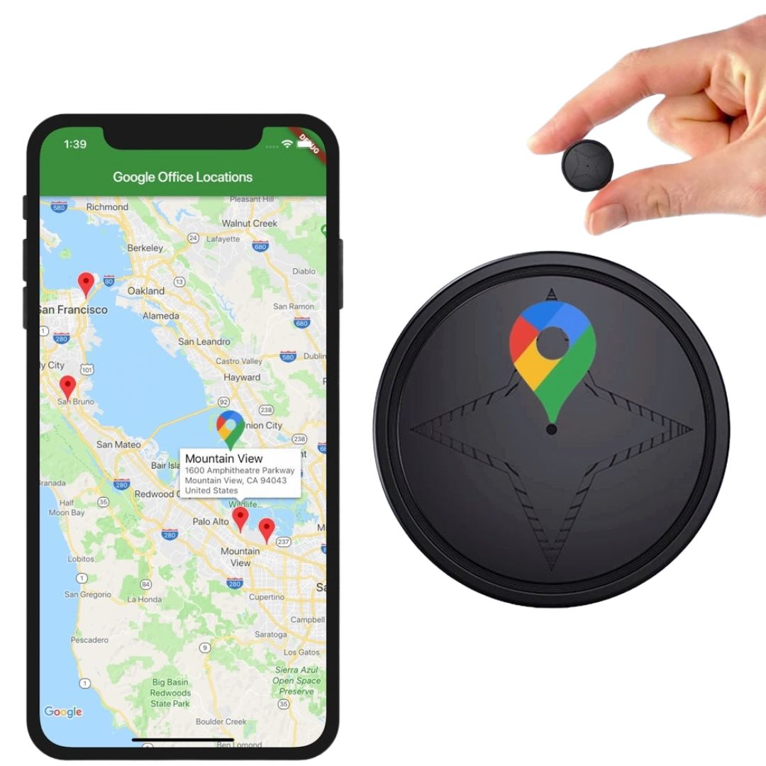 Avelena | SecureTrack GPS Tracker – Magnetischer Echtzeit Fahrzeug-Sicherheit