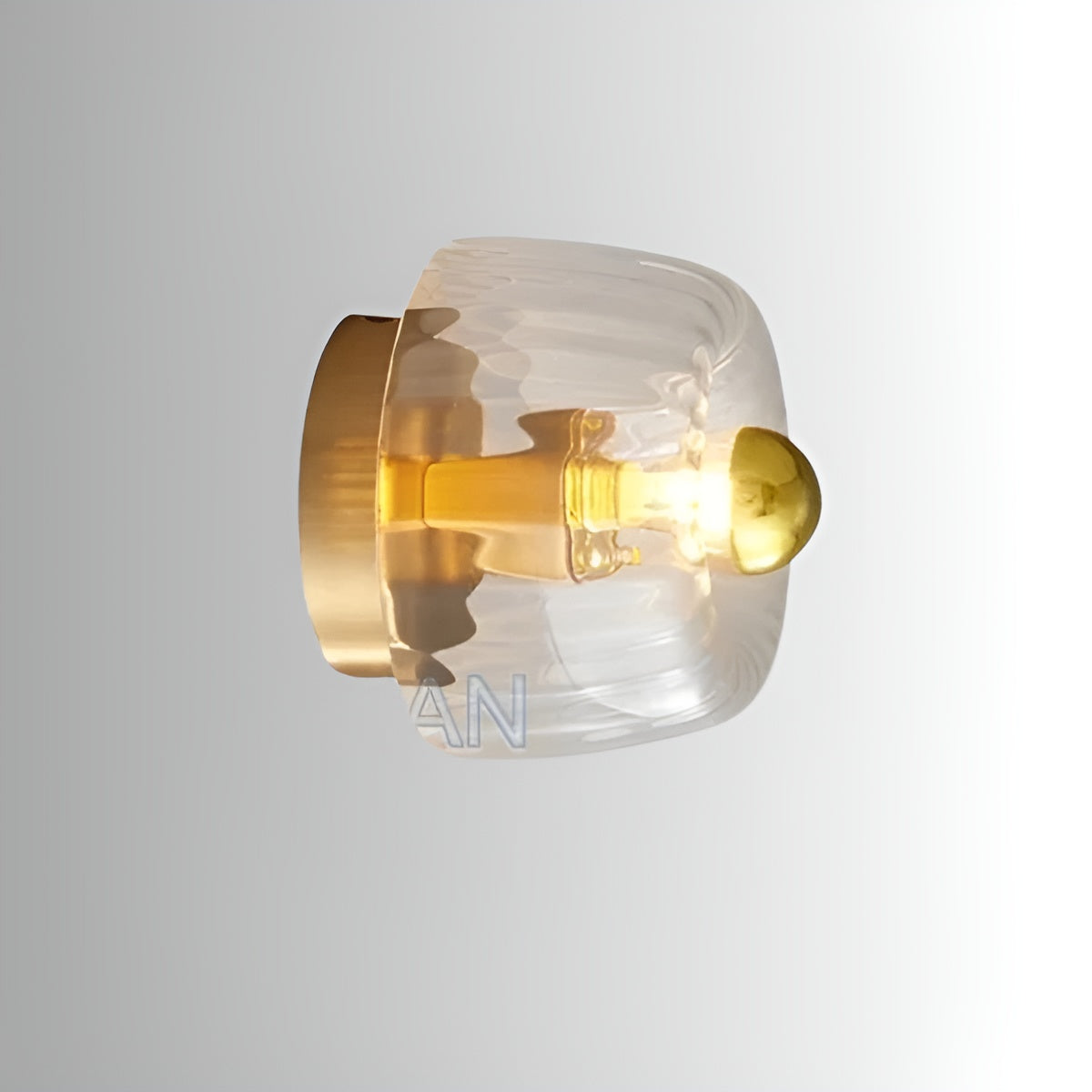 Avelena | Scandielegance Wandlampe Moderne Glasbeleuchtung mit Bauhaus Charme
