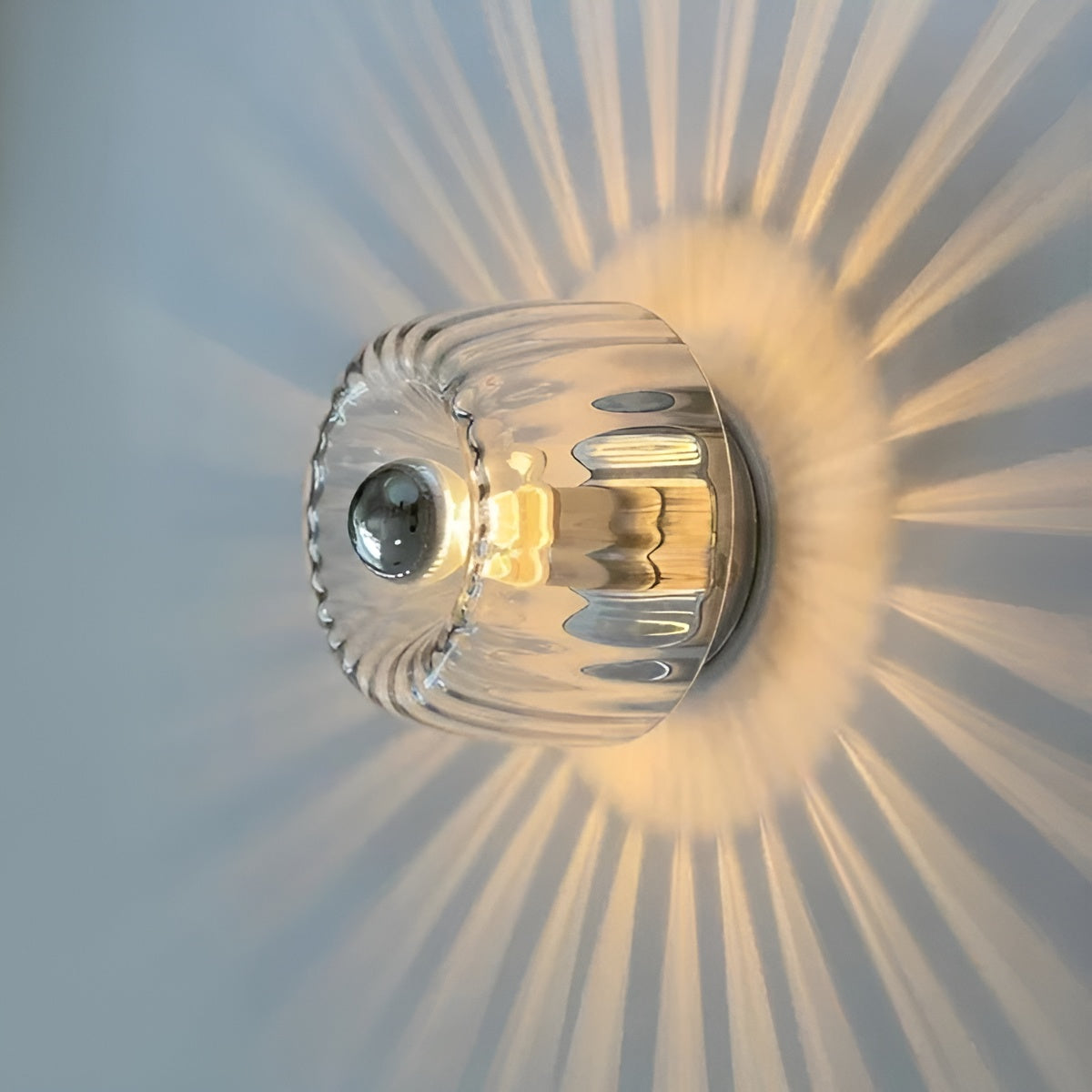 Avelena | Scandielegance Wandlampe Moderne Glasbeleuchtung mit Bauhaus Charme