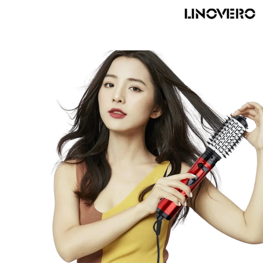 Avelena | StilSwirl Rotierende 3-in-1-Haarstyler-Bürste