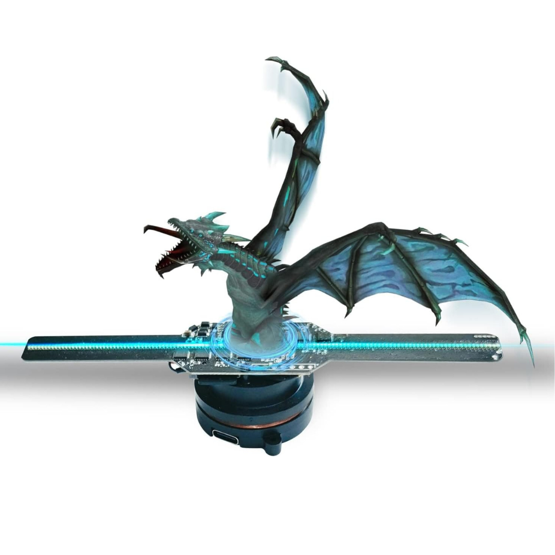 Avelena | Holographfan 3D Holographische Led-Projektor