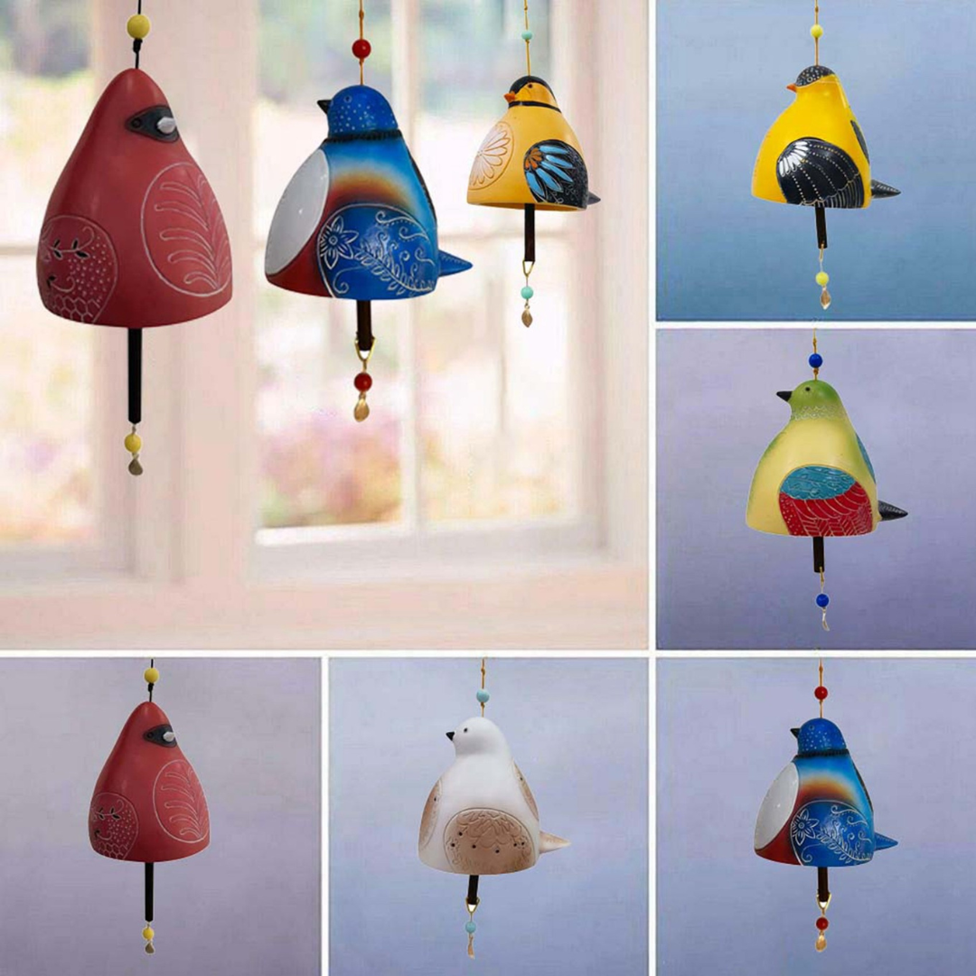 Avelena | Birdchime Vogel Gesang Glocke Windspiele