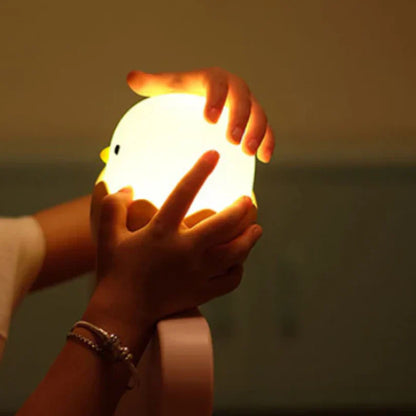 Avelena | Kuiken Nachtlampe für Kinder – Süße LED Lampe im Eierdesign für das Kinderzimmer