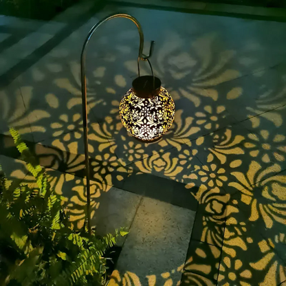 Avelena | Wetterfeste LED Solar-Hängeleuchte für den Garten