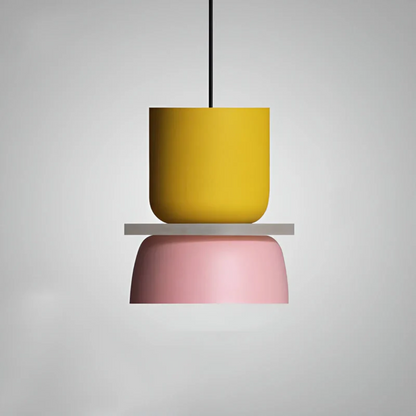 Avelena | VividGlow – Bunte Macaron LED Pendelleuchte | Modern, Stilvoll & Energieeffizient