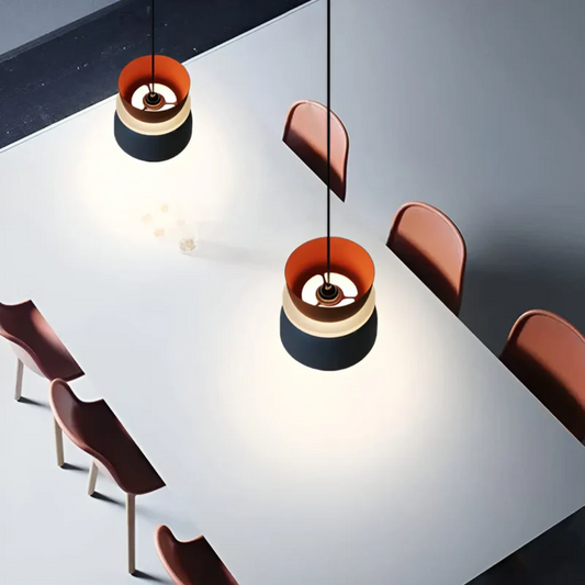 Avelena | VividGlow – Bunte Macaron LED Pendelleuchte | Modern, Stilvoll & Energieeffizient