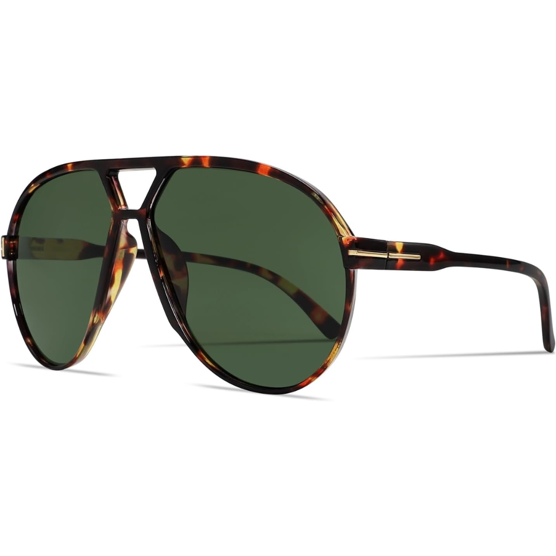 Avelena | Retro Große Fliegerbrille