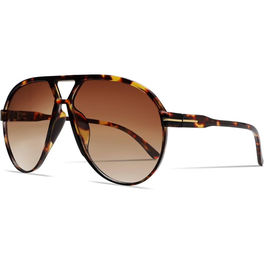 Avelena | Retro Große Fliegerbrille