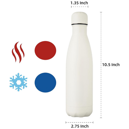 Avelena | Rvs Isolierflasche – Auslaufsichere & Reisefreundliche Wasserflasche