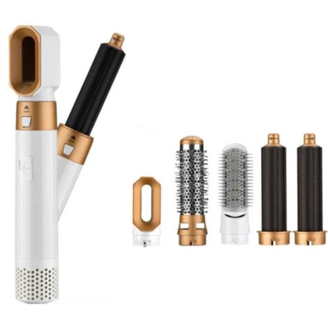 Avelena | Rose Hairstyler 5 I 1 Professionelles Haarstylingbürstenset