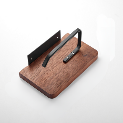 Avelena | Holzaufbewahrung Handtuchrolle Toilettenpapierhalter