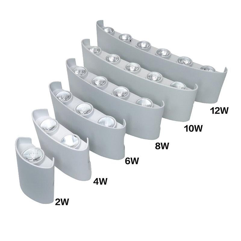 Avelena | Moderne Wasserdichte LED Wandleuchte für Innen und Außen | Stilvolle und Energieeffiziente Beleuchtung