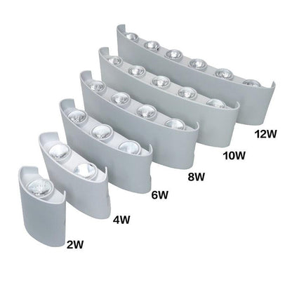 Avelena | Moderne Wasserdichte LED Wandleuchte für Innen und Außen | Stilvolle und Energieeffiziente Beleuchtung