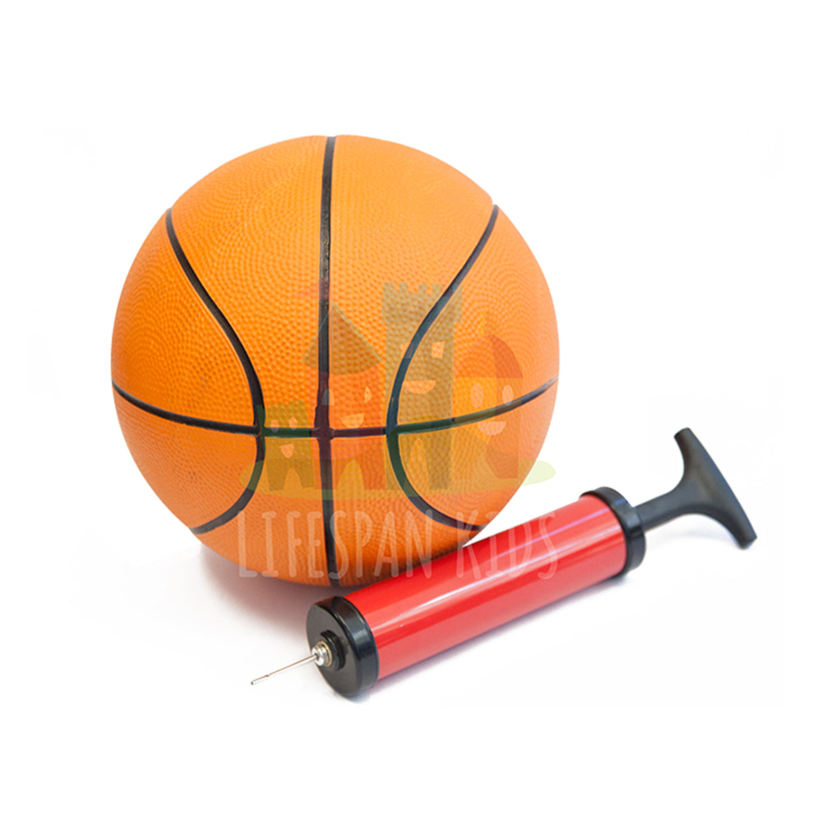 Avelena | Lebenslange Kinder Swish Trampolin Basketball Ring mit Metall Schaukel Set Adapter