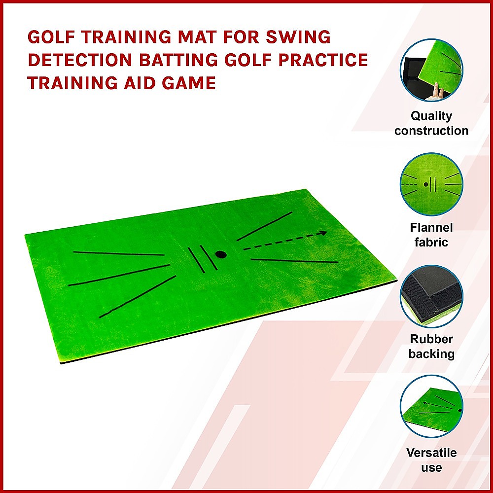 Avelena | Golf Trainingsmatte für Schwungdetektion Schlag Golfpraxis Training Hilfsmittel Spiel