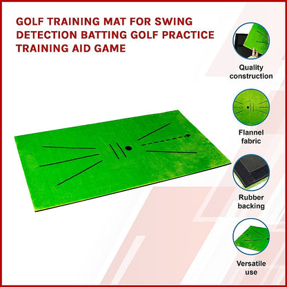 Avelena | Golf Trainingsmatte für Schwungdetektion Schlag Golfpraxis Training Hilfsmittel Spiel