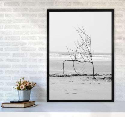Avelena | Strand Skulptur Fotografie Druck von Victoria Frost