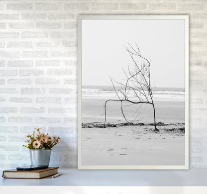 Avelena | Strand Skulptur Fotografie Druck von Victoria Frost