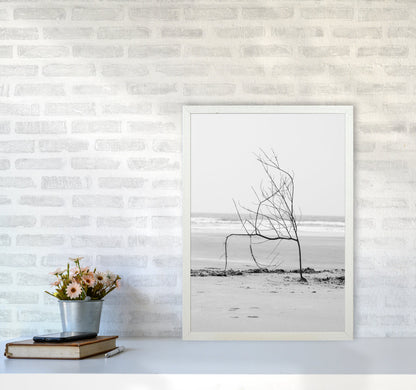 Avelena | Strand Skulptur Fotografie Druck von Victoria Frost