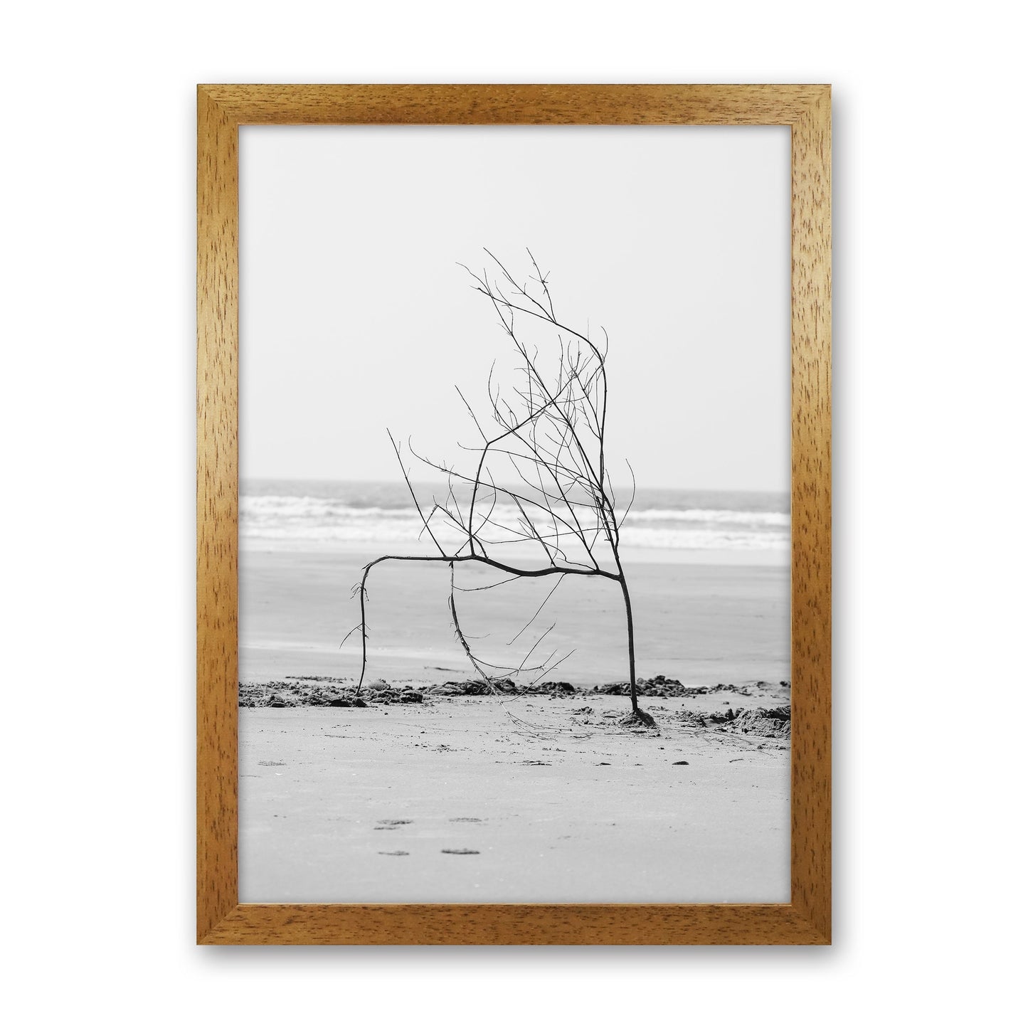 Avelena | Strand Skulptur Fotografie Druck von Victoria Frost